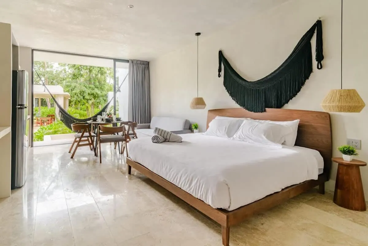 公寓 Seremonia Selva New Suite Near Beach For Couple And 2 Kids Private Pool Free Parking 图卢姆