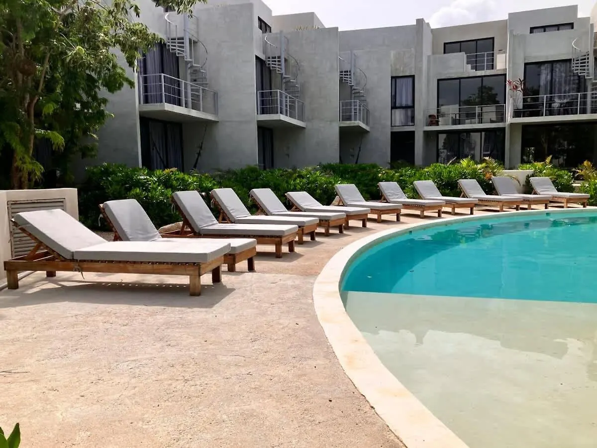 公寓 Seremonia Selva New Suite Near Beach For Couple And 2 Kids Private Pool Free Parking 图卢姆